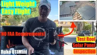 Ruko U11Mini Drone First Impressions.  No FAA requirements.  Easy To Fly Even For A Newbie