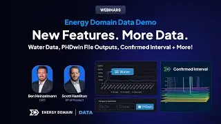 Energy Domain Data Demo: Water Data, PHDwin File Outputs, Confirmed Interval + More!