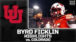 Utah's QB Byrd Ficklin IMPRESSES in First Start Performance | 2025 Big 12 Football