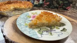 Impossible Coconut Pie