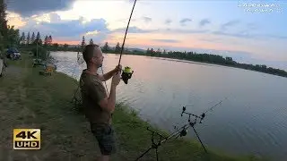 Zasiadka karpiowa - karpie latem...
