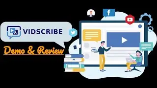VidScribe Ai Review & Demo | Ai Video Translation Software Review & Demo Of VidScribe Ai