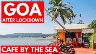 GOA VLOG | NOVEMBER - 2020 | CAFE BY THE SEA | GOA AFTER LOCKDOWN | CHERRY'S AND BLONDIE CAFE BETIM