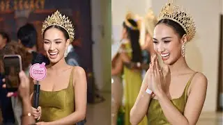 คะนิ้ง สวยมาก งานที่สระบุรีพี่ๆสื่อมาสัมภาษณ์