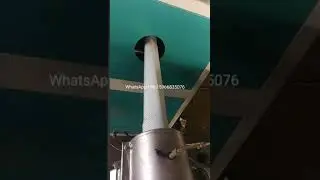 PVC PE lay flat hose machine testing well for customer before exporting!