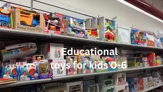 Educational toys for kids 0-6 -the best helpers a young mind can have. #educationaltoys #education