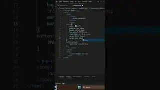 Button popup Animation ( Html & CSS ) #html #css #webdeveloper #course #codebuddy