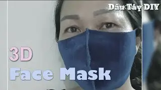 🍓 Hướng dẫn may khẩu trang 3d si&ecirc;u nhanh | DIY face 3d mask | how to sew a face 3d mask #48