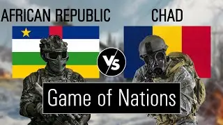Chad vs African Republic military power comparison (military comparison)
