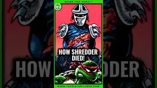 1st Time The TMNT Killed Shredder