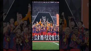 BAR&Ccedil;A SUPERCAMPEON ante la MAFIA de MADR&Iacute; 💥💙❤️ #shorts #barcelona #bar&ccedil;a #clasico