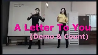 A Letter To You Line Dance (Demo & Count)// Improver Level// Everyday Line Dance (에브리데이라인댄스)
