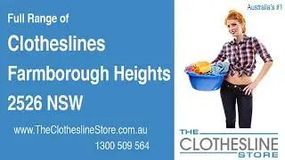 If You're Looking For a New Clothesline in Farmborough Heights 2526 NSW We Have a Solution For You