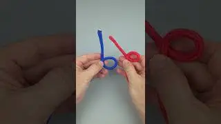 How to tie knot the Zeppelin Bend knot