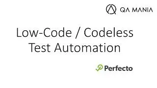 Codeless automation: Perfecto