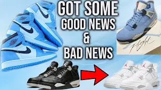 WAIT BEFORE YOU PAY RESELL ON AIR JORDAN 1 &ldquo;UNIVERSITY BLUE&rdquo; JORDAN 4 UNC DETAIL! JORDAN 4 OREO?