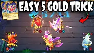 5X 3 STAR 5 GOLD HEROES USING THIS TRICK !! MUST WATCH !! MAGIC CHESS GO GO BEST STRATEGY 