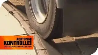 Parkplatznot EXTREM: ZERST&Ouml;RT der LKW den Bordstein? | Achtung Kontrolle  | kabel eins