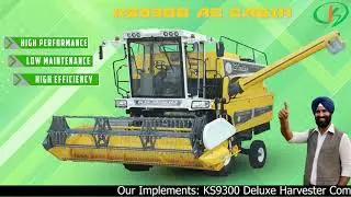 KS9300 Harvester Combine | KS Agricultural Industries Pvt. Ltd.