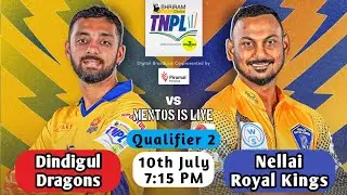 Nellai Royal Kings Vs Dindigul Dragons | NRK v DD | Tamil Nadu Premier League Live Score Stream 2023
