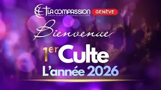 BIENVENUE AU 1er CULTE DE L'ANNEE 2026 - PASTEUR ARMAND ELENGA