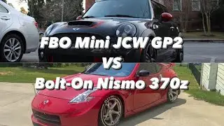 Bolt-On Nismo 370z VS FBO Mini JCW GP2