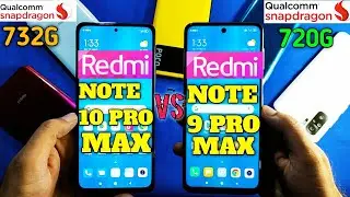 Redmi Note 10 Pro Max vs Redmi Note 9 Pro Max Speed Test & Camera Comparison | 🔥🔥