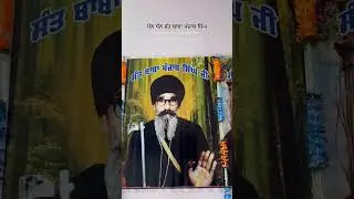 Dhan Dhan Sant Baba Punjab Singh Ji Ghanour jattan #wmk
