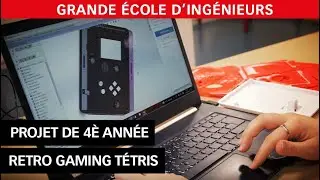 Projet &eacute;tudiant - R&eacute;tro gaming Tetris