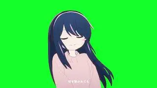 (Oshi no ko) YOASOBI - Idol [アイドル] - Hoshino Vibing Green screen
