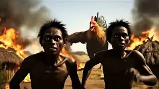 The Caveman Who Stole Eggs Gets Caught by a Furious Rooster! 🥚🪶 | Primitive Story