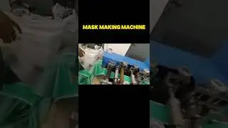 Face Mask Making machine #mask #maskmakingmachine