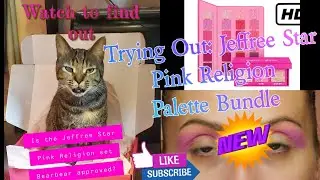 Pink Religion Palette bundle: Unboxing and Demo......Is this Qua Approved?