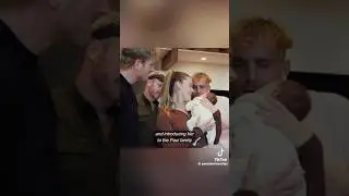 Logan Paul&rsquo;s Baby Meets The Family @loganpaulvlogs @jakepaul #loganpaul #jakepaul #fyp #shorts