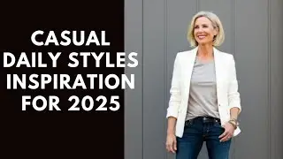 Classy Casual Outfits For Women Over 50, 60 and 70/ Daily Styles Inspiration/ Grateful Styles 50+