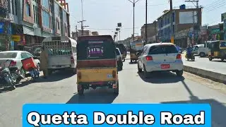 Quetta Double Road | QUETTA City | QUETTA Balochistan video / Saryab road double road / IB Travel