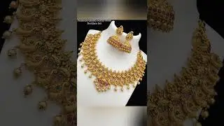 Matte finish Necklace sets #shorts  #youtubeshorts