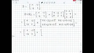 compute the indicated matrices (if possible). D+BCLet  A=\begin{bmatrix}3 & 0 \\  ... | Plainmath
