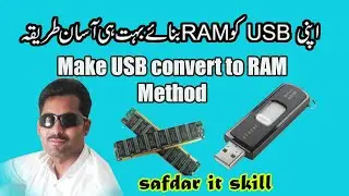 Make USB as Ram and Change folder pic icon