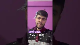 GPAT 2026 (7 March ) Date Released 🚨!! NBEMS