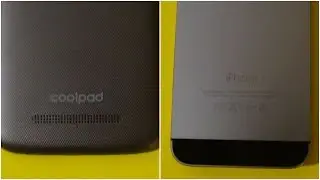 Coolpad Canvas vs iPhone 5s