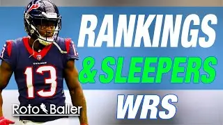 2022 Fantasy Football Sleepers - Wide Receiver Draft Targets and Avoids