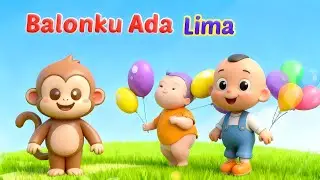 Balonku Ada Lima - Lagu Anak Balita - Lagu Anak Anak - Lagu Anak Terlaris