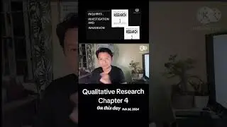 Research | Qualitative| PR1 #educationresearch #research #deped #philippines