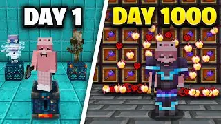 SanoMC Tóm Tắt 1000 Ngày Minecraft 1.21.10 Sinh Tồn Siêu Khó !!! 1000 Days Hardcore 1.21.10