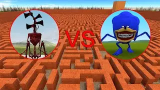 SONIC TAPE VS SCP 096 VS BLOOD SIREN HEAD IN GARRY&rsquo;S MOD