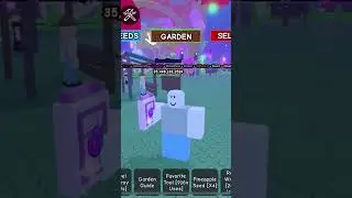 Opening mythic seed pack #roblox #gardening #gag
