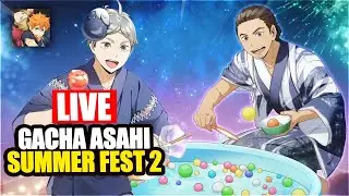 🔴 LIVE GACHA AZUMANE SUMMER FESTIVAL 2 - HAIKYU!! Livestream (Mediashare ON)