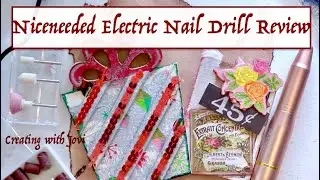 Niceneeded Electric Nail Drill Review - Using a Nail Drill for Crafting