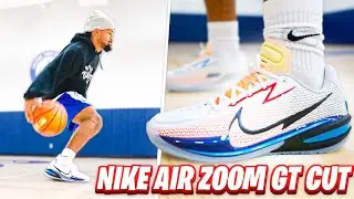 The Most COMFORTABLE Shoe I've Hooped In Yet! Nike Air Zoom GT Cut Performance Review..